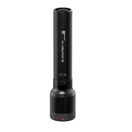 Ledlenser P6R - punjiva LED baterijska lampa sa prigušivačem, 3000 mAh, IP68, 1200 lm, 65 h, crna