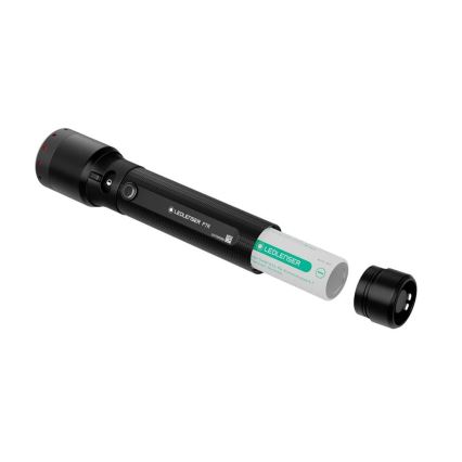Ledlenser P7R - LED prigušiva punjiva baterijska lampa LED/4600 mAh IP68 2000 lm 80 h crna