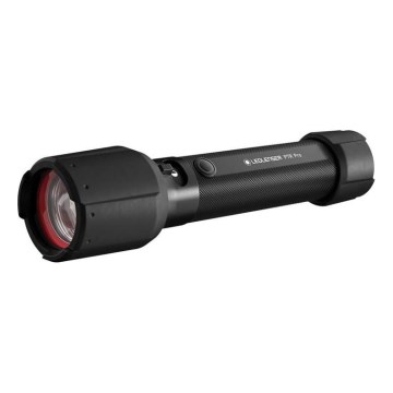 Ledlenser P7R PRO - prigušiva punjiva LED baterijska lampa / 4600 mAh IP68 2000 lm 60 h crna