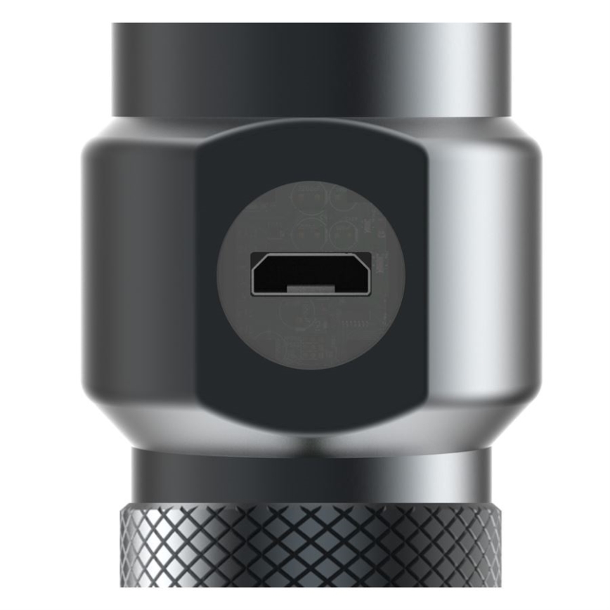Ledlenser WORKERS FRIEND - LED prigušiva punjiva ručna lampa LED/2500 mAh 280 lm 80 h crna