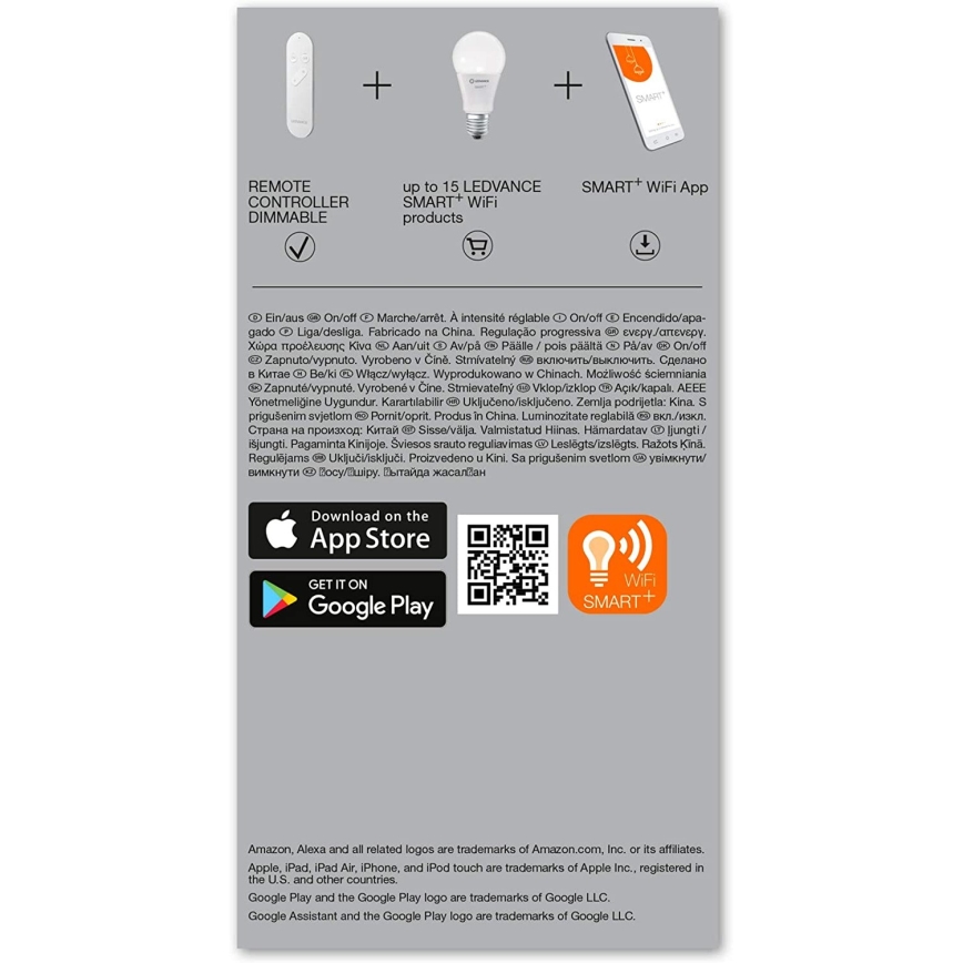 Ledvance - Daljinski upravljač SMART+ 2xAAA Wi-Fi