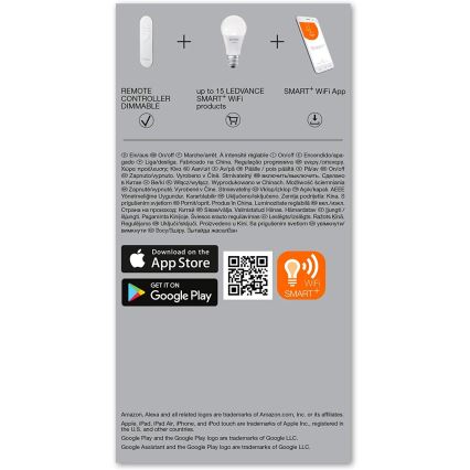 Ledvance - Daljinski upravljač SMART+ 2xAAA Wi-Fi