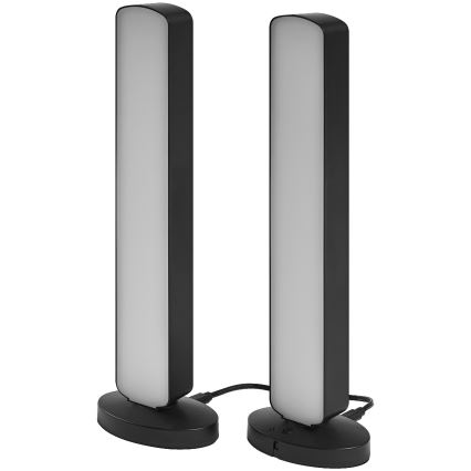 Ledvance - KOMPLET 2x LED RGBW prigušiva stona lampa MOOD LIGHT LED/4W/230V Wi‑Fi + daljinsko upravljanje