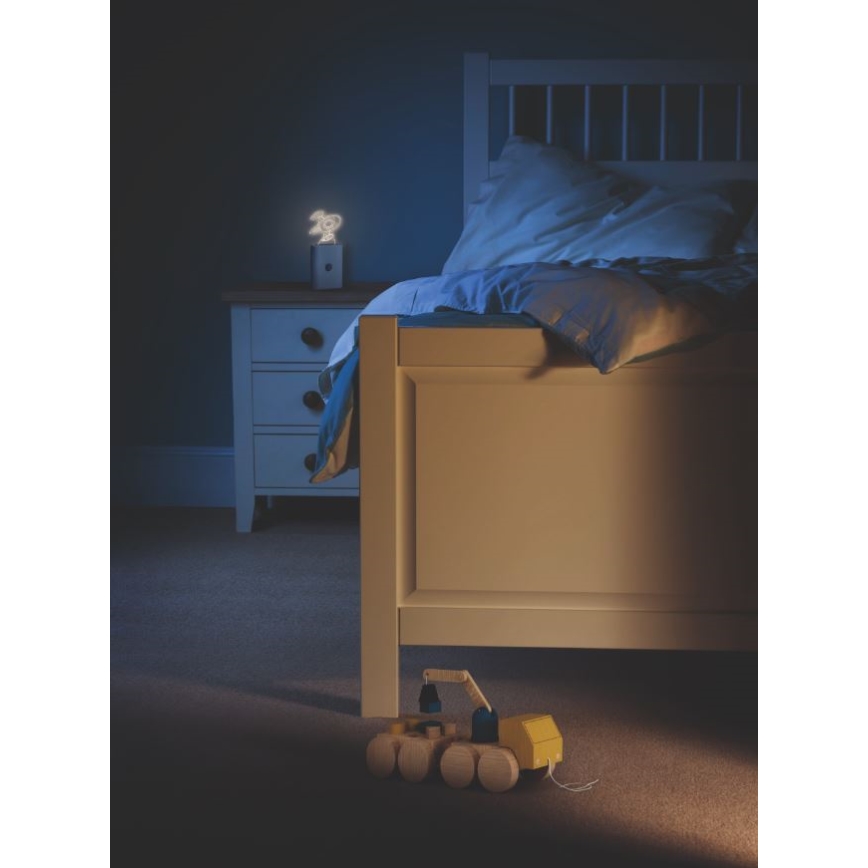 Ledvance - LED dečije orijentaciono svetlo sa senzorom NIGHTLUX LED/0,2W/4,5V 3000K
