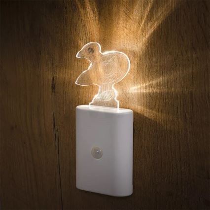 Ledvance - LED dečije orijentaciono svetlo sa senzorom NIGHTLUX LED/0,2W/4,5V 3000K