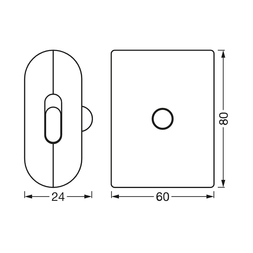Ledvance - LED dečije orijentaciono svetlo sa senzorom NIGHTLUX LED/0,2W/4,5V 3000K