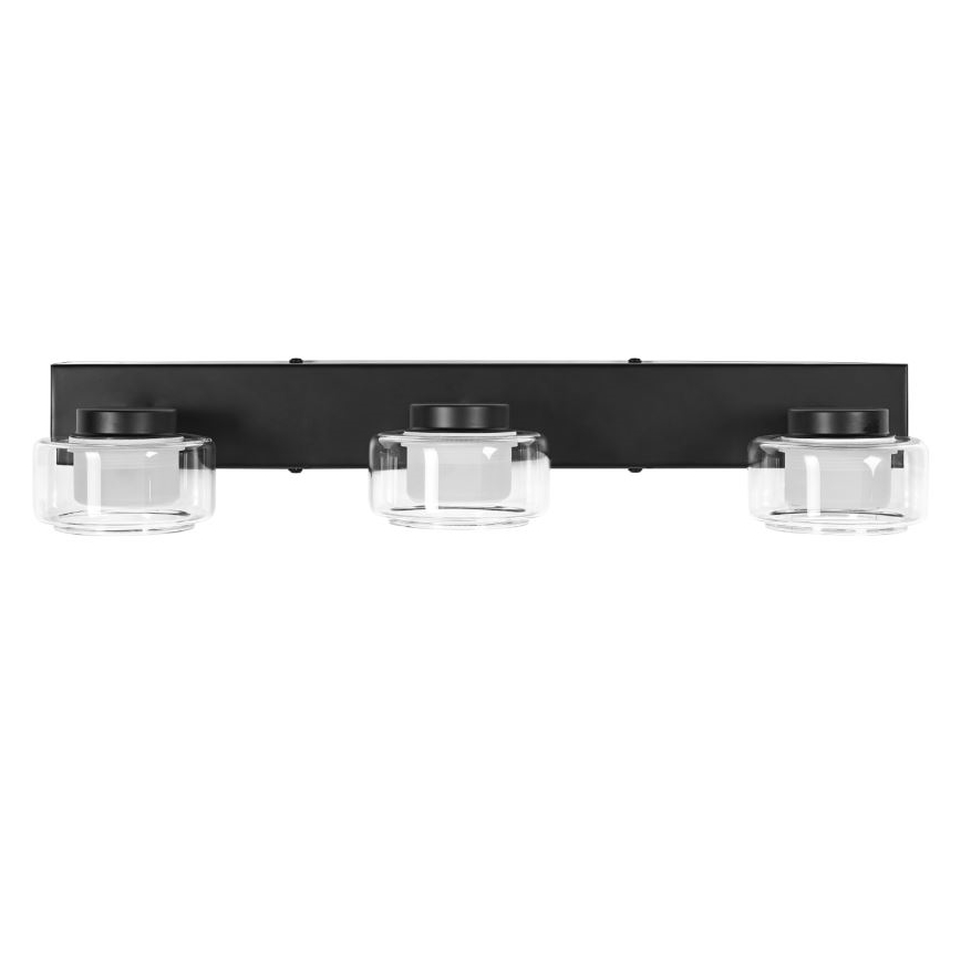 Ledvance - LED zidno svetlo za kupatilo ORBIS FLAME 3xLED/5,5W/230V 3000/4000K IP44 crna
