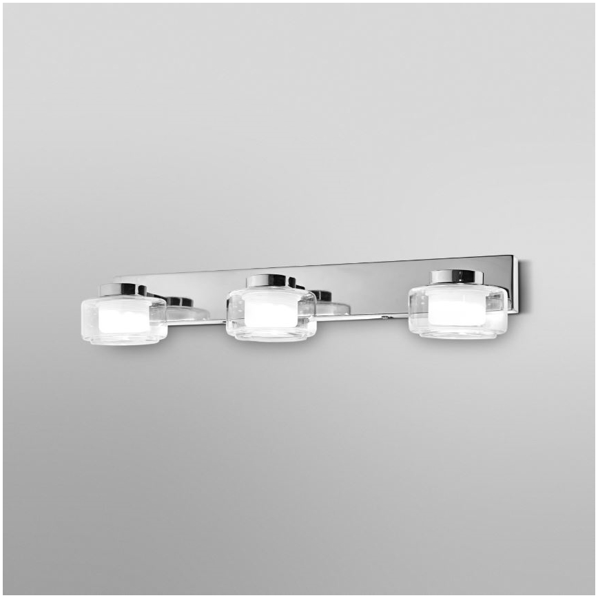 Ledvance - LED zidno svetlo za kupatilo ORBIS FLAME 3xLED/5,5W/230V 3000/4000K IP44 sjajni hrom