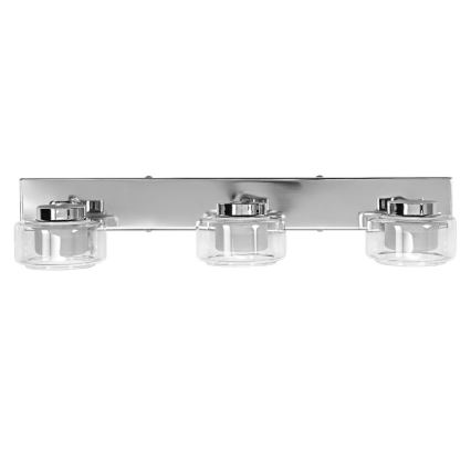 Ledvance - LED zidno svetlo za kupatilo ORBIS FLAME 3xLED/5,5W/230V 3000/4000K IP44 sjajni hrom