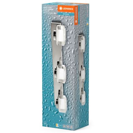 Ledvance - LED zidno svetlo za kupatilo ORBIS FLAME 3xLED/5,5W/230V 3000/4000K IP44 sjajni hrom