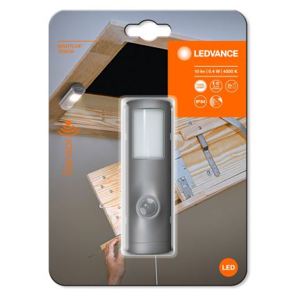 Ledvance - LED Orijentaciono svetlo sa senzorom NIGHTLUX LED/0,35W/3xAAA IP54