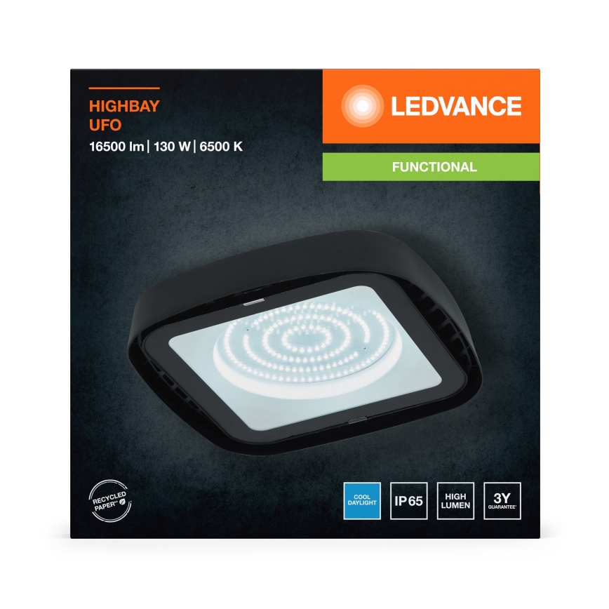 Ledvance - LED plafonsko industrijsko svetlo HIGHBAY LED/130W/230V IP65 6500K