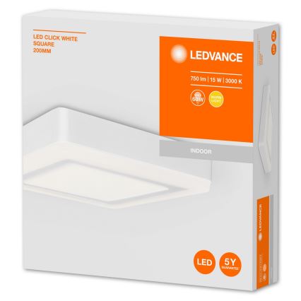 Ledvance - LED plafonsko svetlo CLICK LED/15W/230V