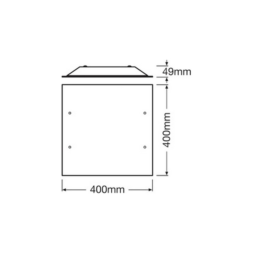 Ledvance - LED plafonsko svetlo LUNIVE LED/24W/230V