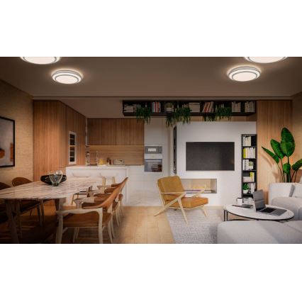 Ledvance - LED plafonsko svetlo ORBIS BERLIN LED/16W/230V srebrno