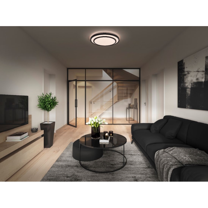 Ledvance - LED plafonsko svetlo ORBIS BERLIN LED/36W/230V crno