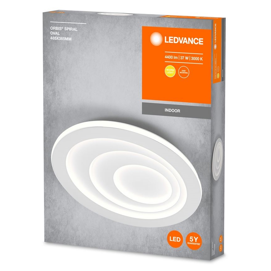 Ledvance - LED plafonsko svetlo ORBIS SPIRAL LED/37W/230V