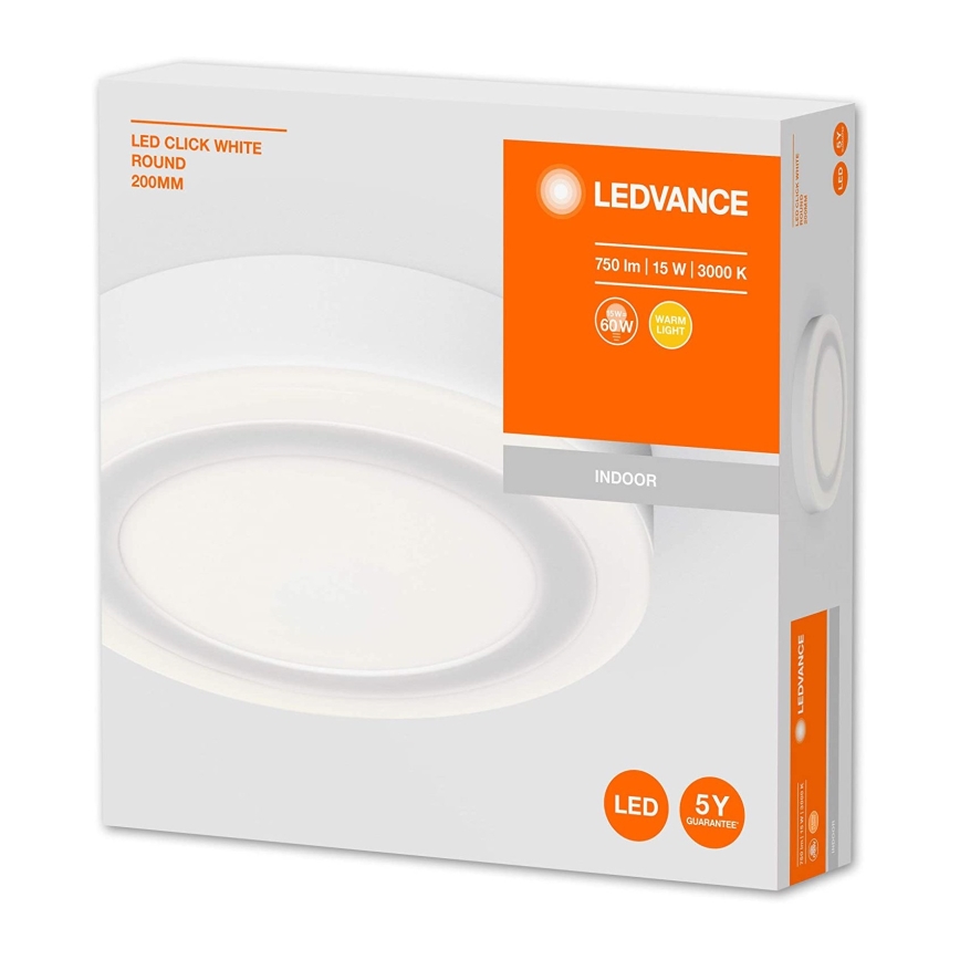 Ledvance - LED plafonsko svetlo ROUND LED/15W/230V prečnik 20 cm