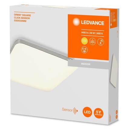 Ledvance - LED plafonsko svetlo sa senzorom ORBIS LED/60W/230V 3000K