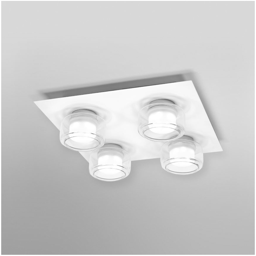 Ledvance - LED plafonsko svetlo za kupatilo ORBIS FLAME 4xLED/5,5W/230V 3000/4000K IP44 bela