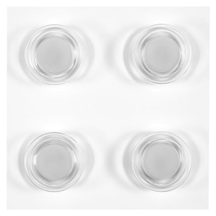 Ledvance - LED plafonsko svetlo za kupatilo ORBIS FLAME 4xLED/5,5W/230V 3000/4000K IP44 bela