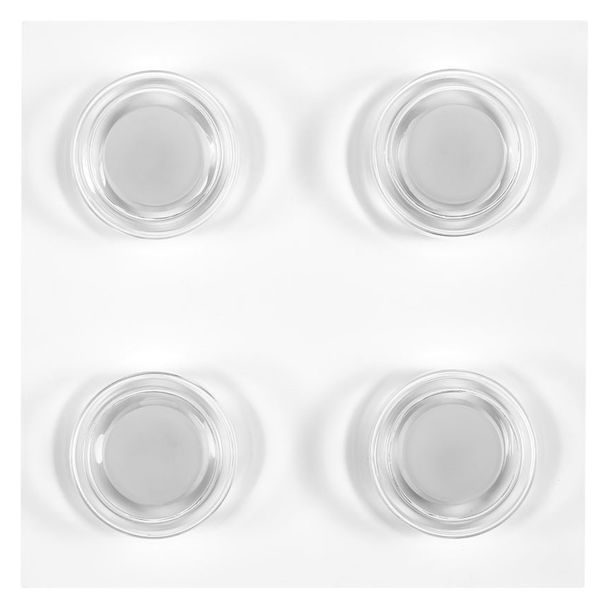 Ledvance - LED plafonsko svetlo za kupatilo ORBIS FLAME 4xLED/5,5W/230V 3000/4000K IP44 bela