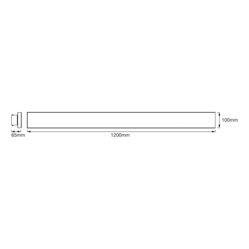 Ledvance - LED površinski montiran panel FRAMELESS LED/35W/230V 3000K