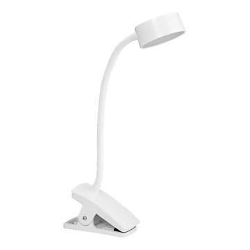 Ledvance - LED prigušiva dodirna stona lampa sa štipaljkom CYLINDER LED/4,8W/5V 3000-6500K bela
