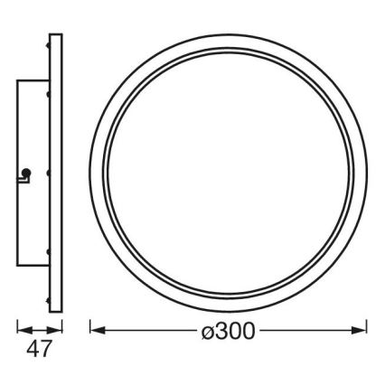 Ledvance - LED prigušiva kupatilska svetiljka SMART+ DISC LED/18W/230V 3000-6500K Wi-Fi IP44