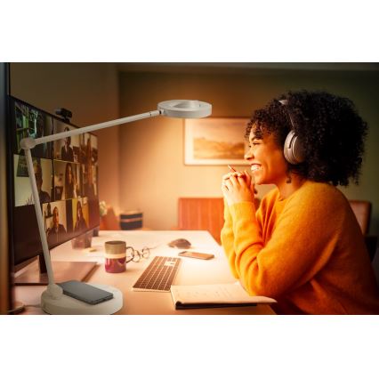 Ledvance - LED prigušiva dodirna stona lampa SUN@HOME LED/20W/230V 2200-5000K CRI 95 Wi-Fi