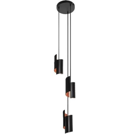 Ledvance - LED prigušiva luster na sajli SMART+ DECOR 3xLED/8W/230V crna Wi-Fi
