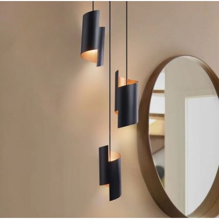 Ledvance - LED prigušiva luster na sajli SMART+ DECOR 3xLED/8W/230V crna Wi-Fi