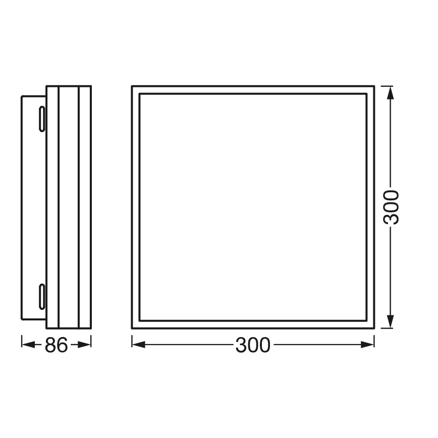 Ledvance - LED prigušiva stropno svetlo SMART+ MAGNET LED/26W/230V 3000-6500K Wi-Fi