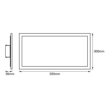 Ledvance - LED prigušiva plafonska svetiljka SMART+ PLANON LED/22W/230V Wi-Fi