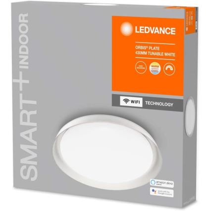 Ledvance - LED prigušiva svetiljka SMART+ PLATE LED/24W/230V 3000K-6500K Wi-Fi