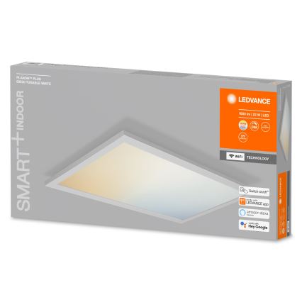 Ledvance - LED prigušiva plafonska svetiljka SMART+ PLANON LED/22W/230V 30x60 cm Wi-Fi