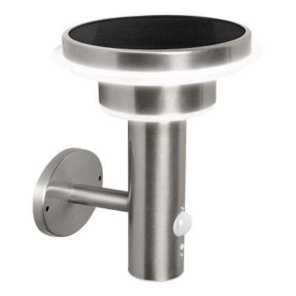 Ledvance - LED prigušiva solarna lampa sa senzorom pokreta i sumraka CIRCLE LED/6W/3,2V 2200 mAh IP44