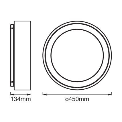 Ledvance - LED prigušiva svetiljka SMART+ CYLINDER LED/24W/230V 3000K-6500K Wi-Fi