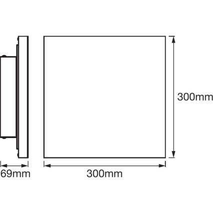 Ledvance - prigušiva LED svetiljka SMART+ FRAMELESS LED/20W/230V 3000K-6500K Wi-Fi