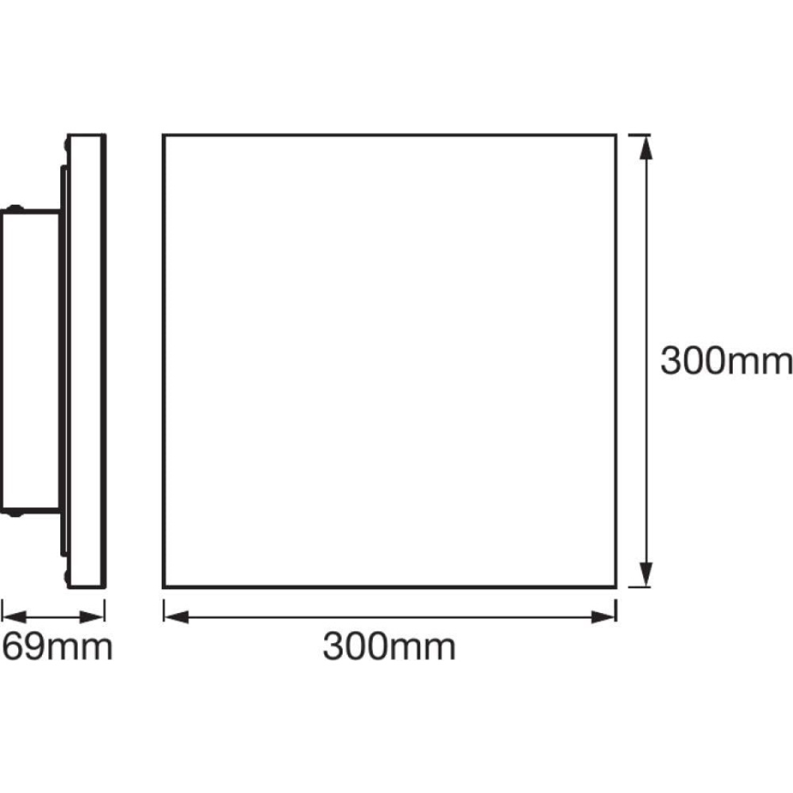 Ledvance - prigušiva LED svetiljka SMART+ FRAMELESS LED/20W/230V 3000K-6500K Wi-Fi