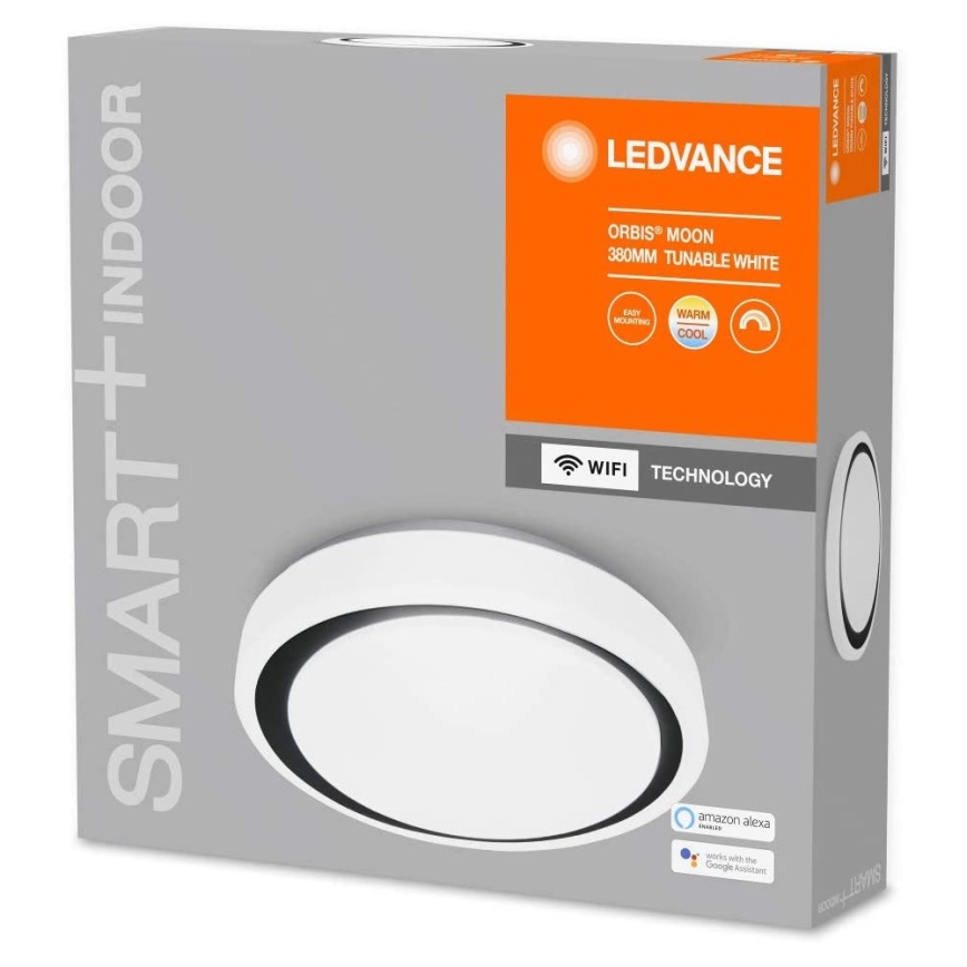 Ledvance - LED prigušiva svetiljka SMART+ MOON LED/24W/230V 3000K-6500K Wi-Fi