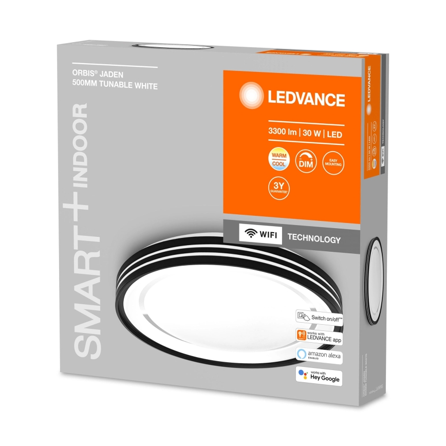 Ledvance - LED prigušiva stropna svetiljka SMART+ ORBIS LED/30W/230V 3000-6500K Wi-Fi