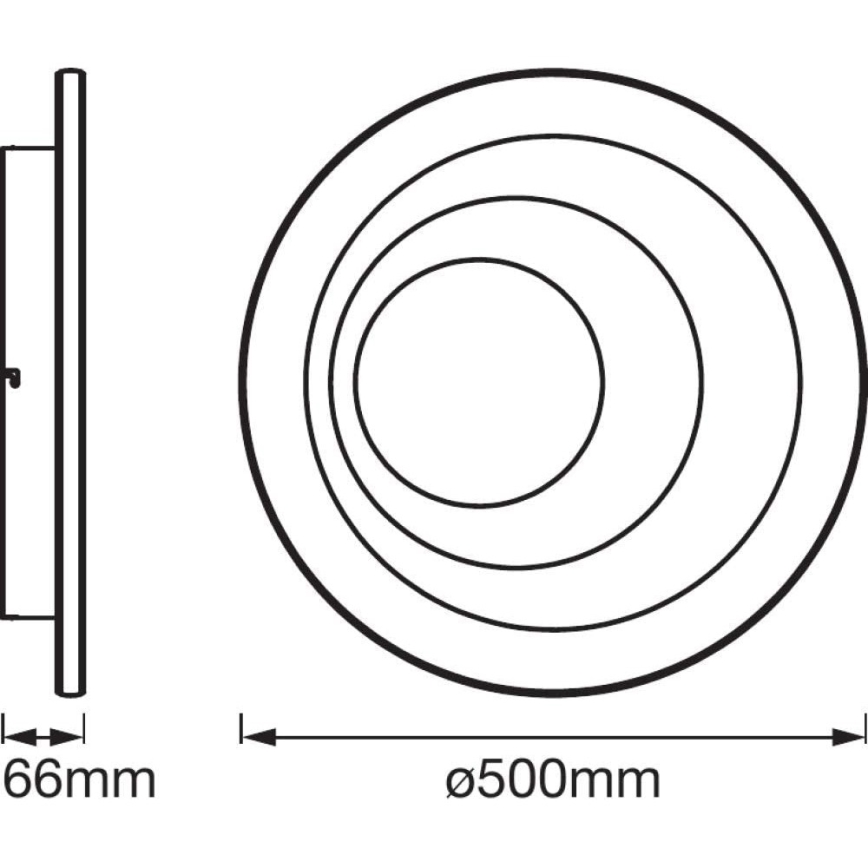 Ledvance - LED prigušiva svetiljka SMART+ SPIRAL LED/24W/230V 3000K-6500K Wi-Fi