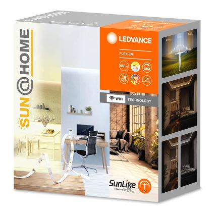 Ledvance - LED prigušiva traka SUN@HOME FLEX 3m LED/13,5W/230V 2200-5000K Wi-Fi CRI 95