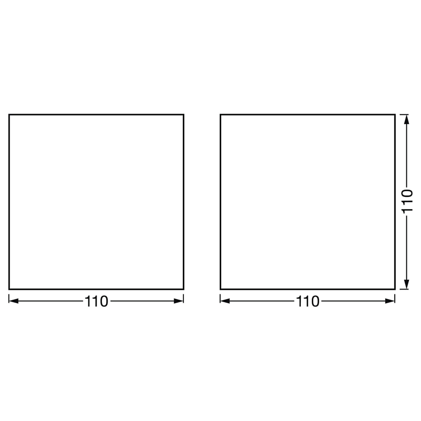 Ledvance - LED prigušiva zidna svetiljka SMART+ WOOD LED/7W/230V 3000-6500K Wi-Fi