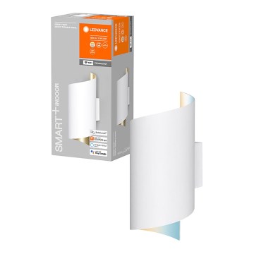 Ledvance - LED prigušiva zidno svetilo SMART+ TWIST LED/12W/230V 3000-6500K Wi-Fi belo