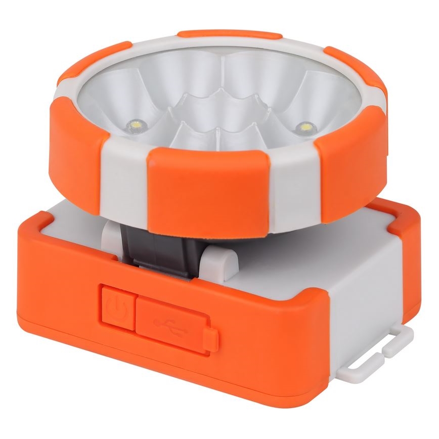 Ledvance - LED punjiva čelna lampa FLASHLIGHT LED/1,5W/5V 1200 mAh