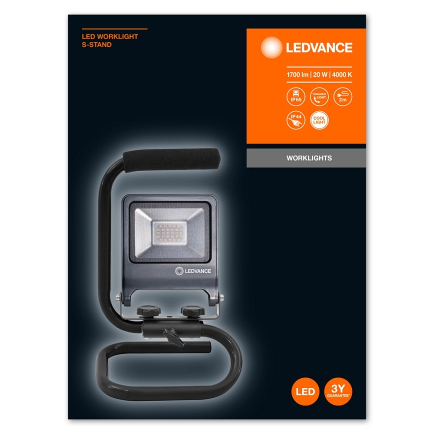 Ledvance - LED reflektor sa držačem S-STAND LED/20W/230V IP65