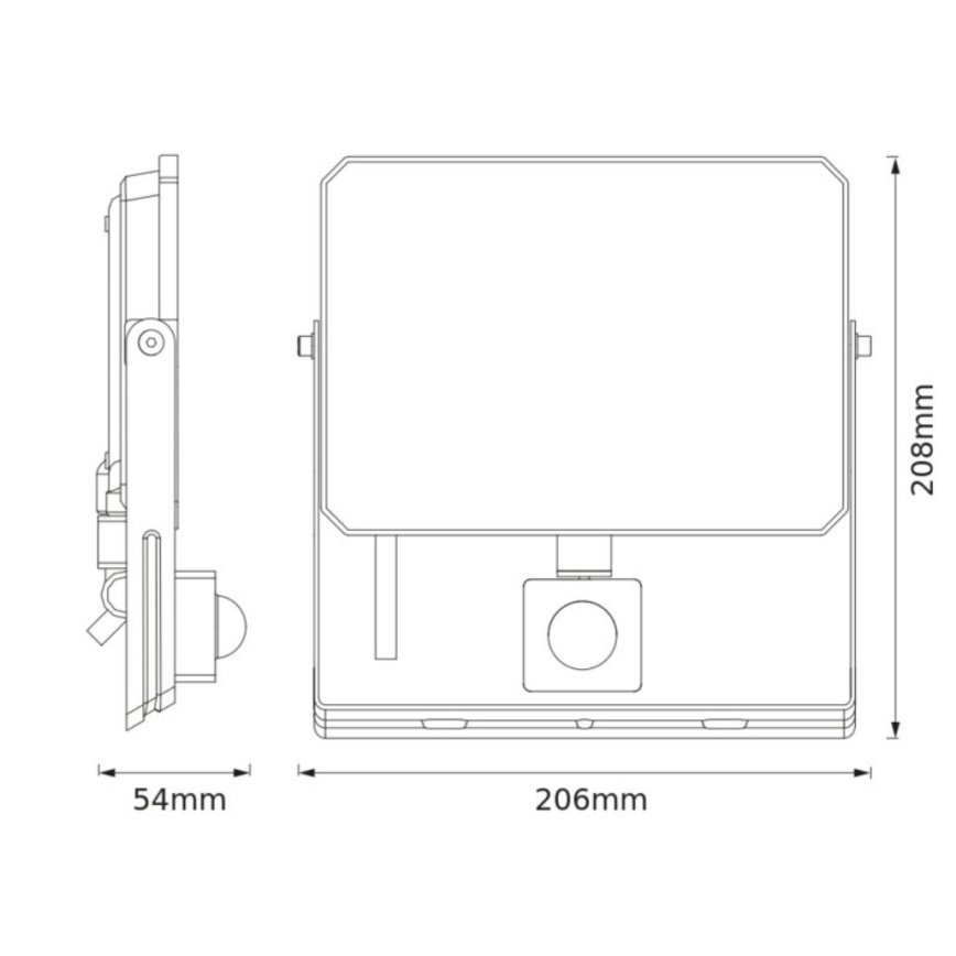Ledvance - LED reflektor sa senzorom pokreta i sumraka FLOODLIGHT LED/50W/230V 3000K IP65