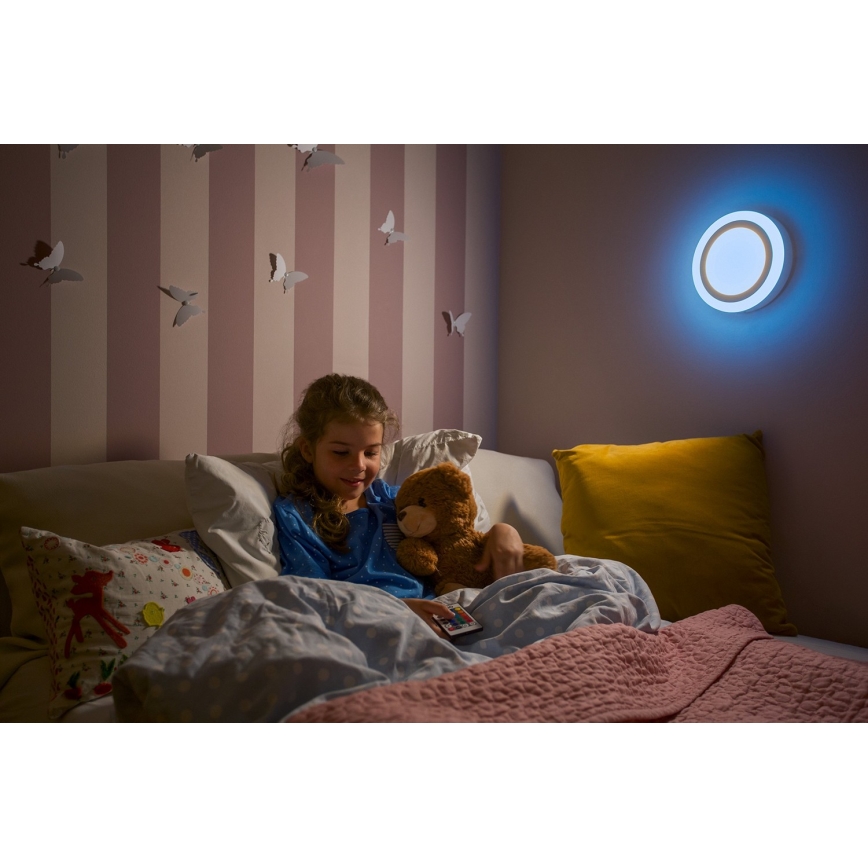 Ledvance - LED RGB prigušiva plafonska svetiljka LED/19W/230V + daljinski upravljač